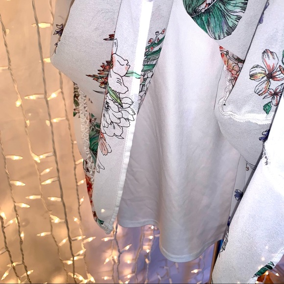 TORRID ⭐️ White Crochet Chiffon Mini Dress - Picture 6 of 13